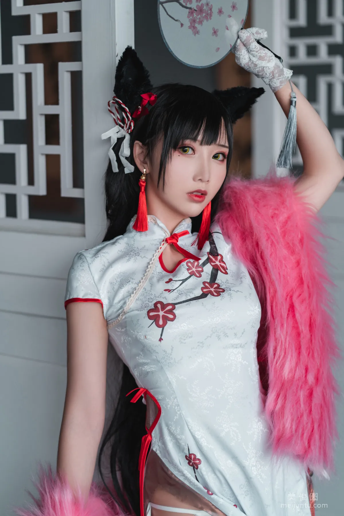 [网红COSER] Coser面饼仙儿 - 旗袍爱宕 写真集17