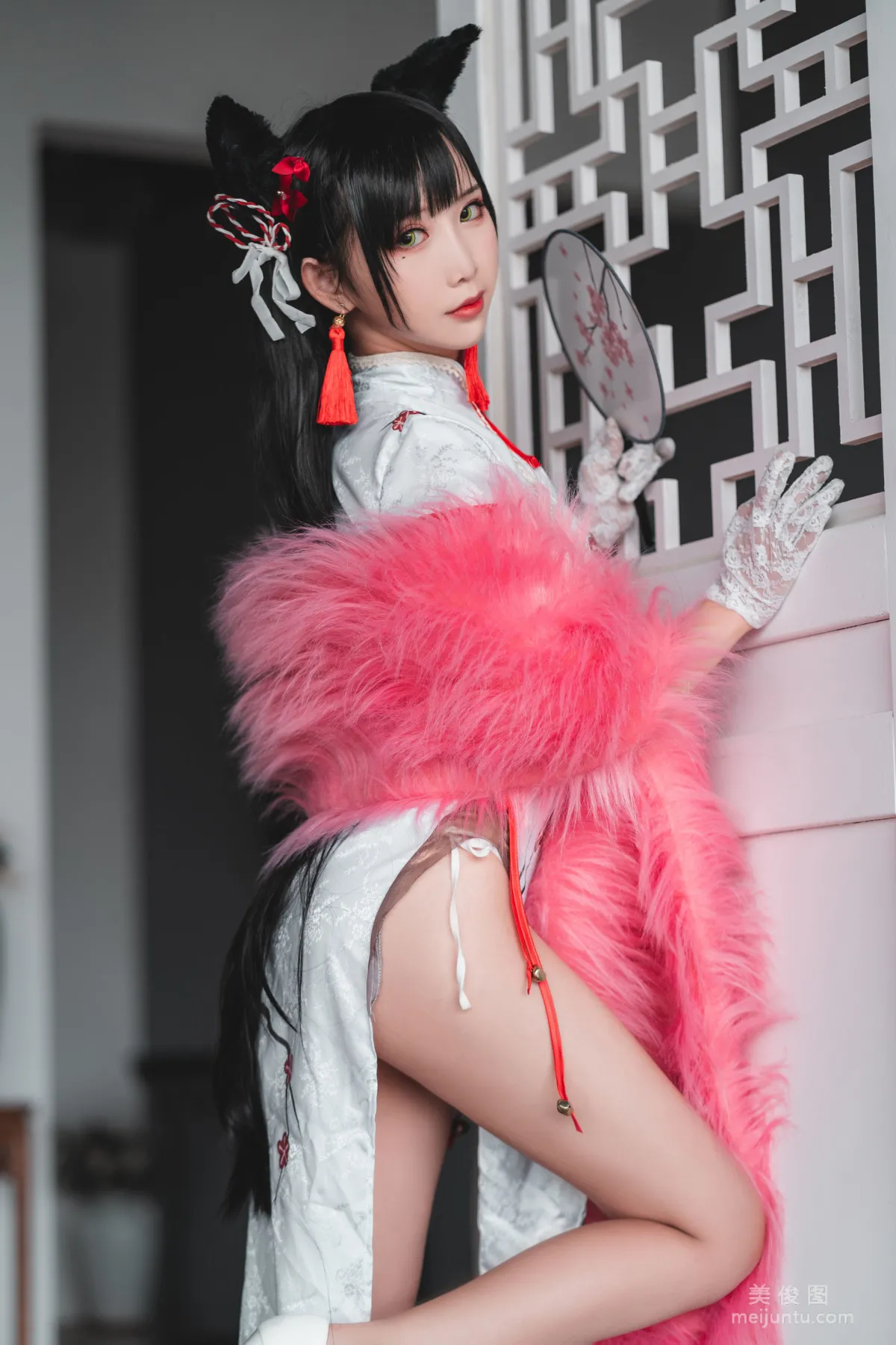 [网红COSER] Coser面饼仙儿 - 旗袍爱宕 写真集15