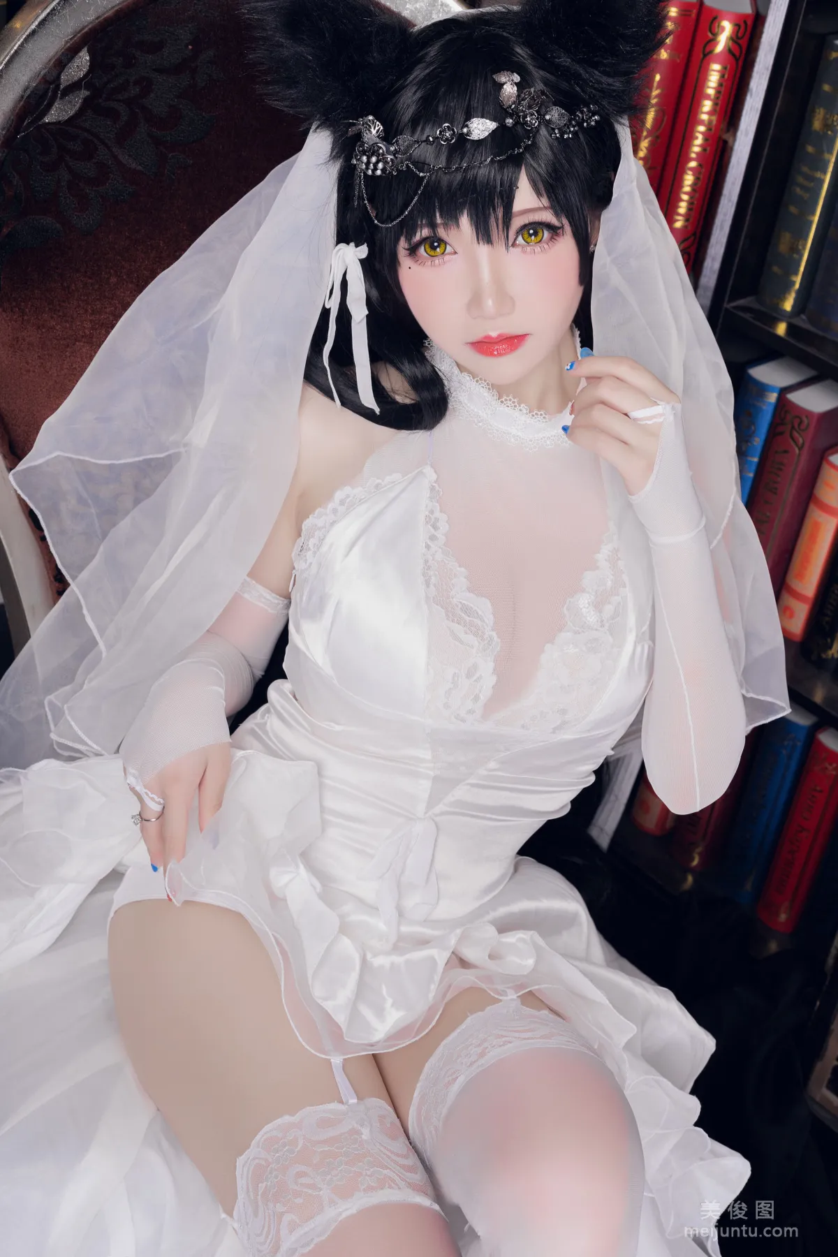 [网红COSER] 雪晴Astra - 爱宕花嫁 写真集17