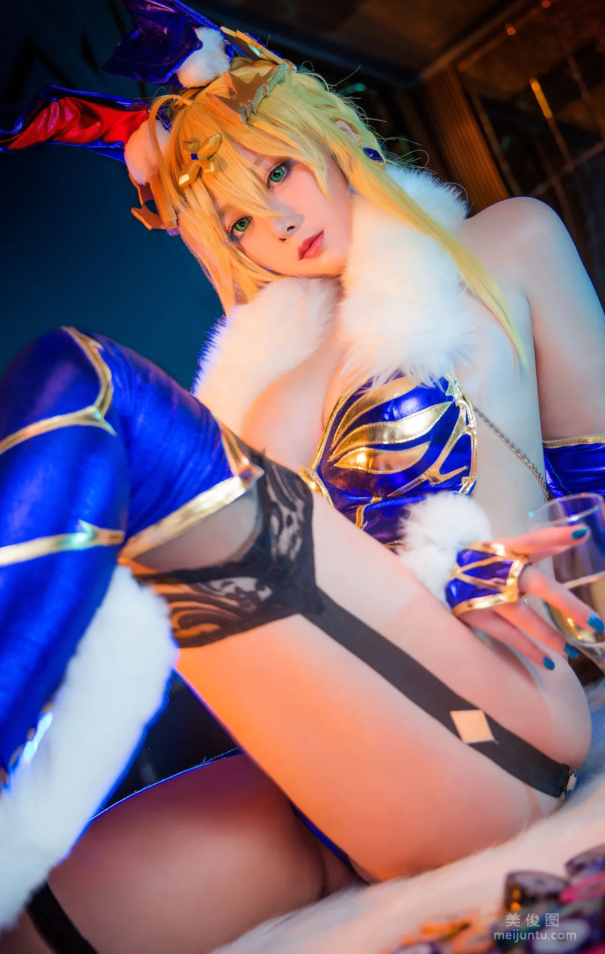 [网红COSER] 高颜值coser念念_D - 白枪呆兔女郎 写真集9