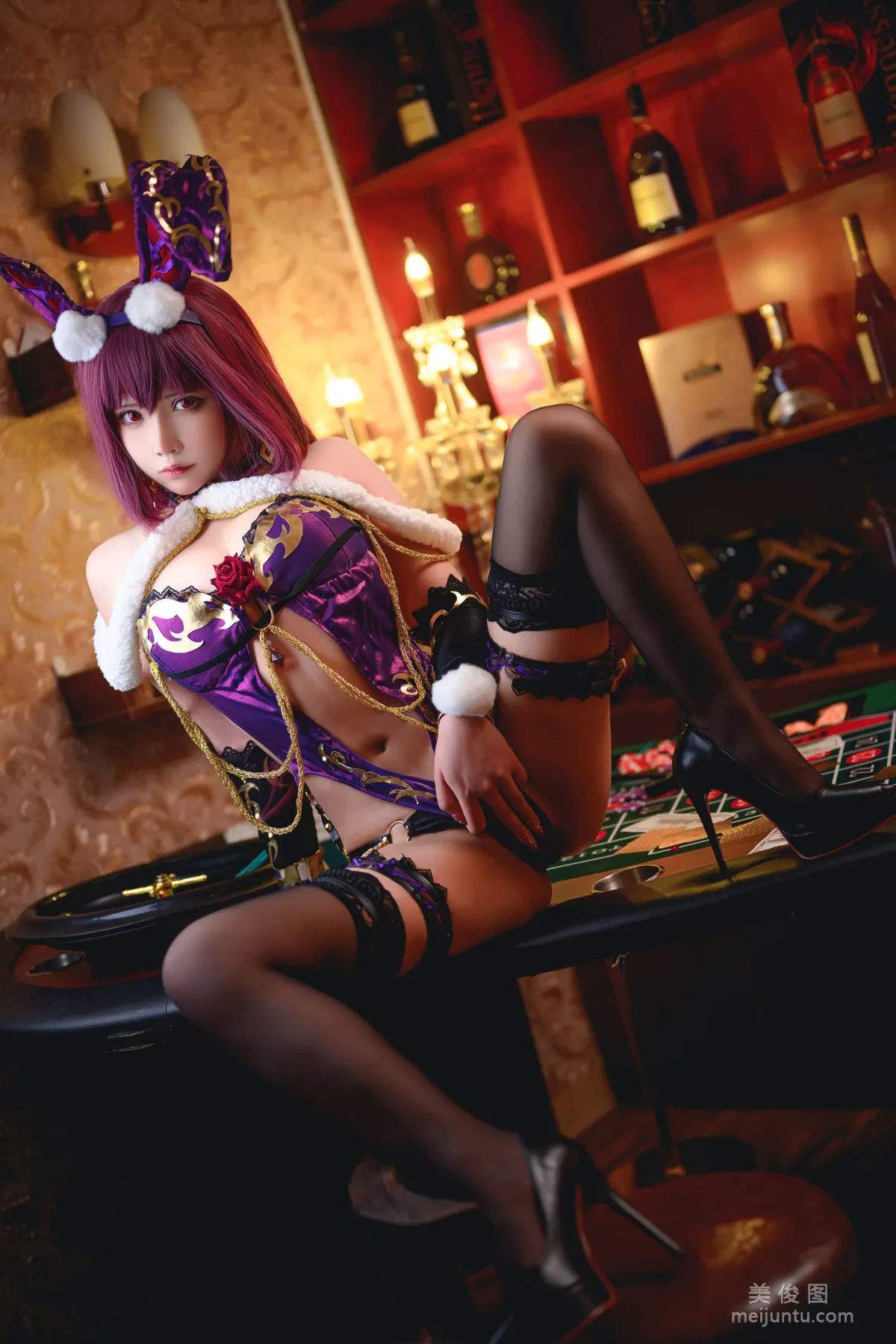 [网红COSER] 二次元妹子抱走莫子aa - 兔女郎 写真集49