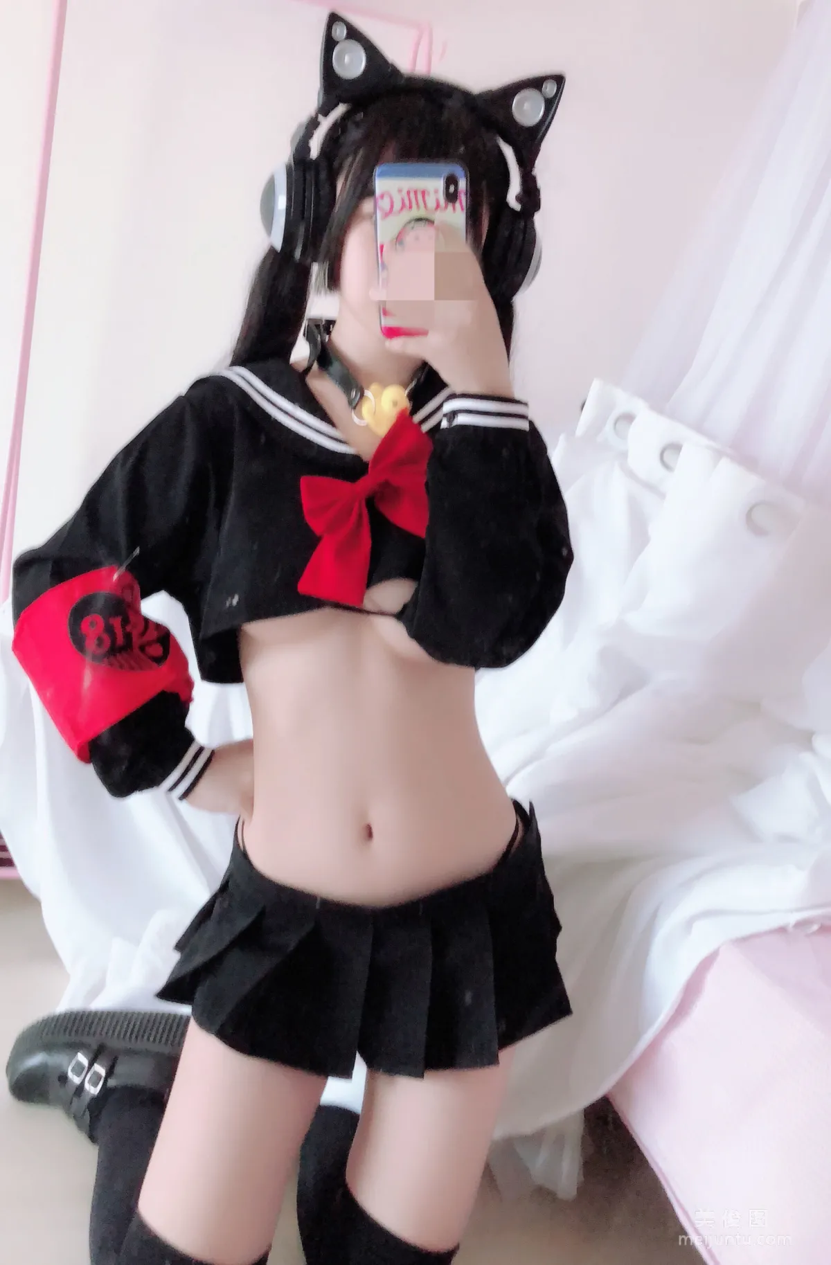 [网红COSER] 桜井宁宁 - 半乳制服 写真集22