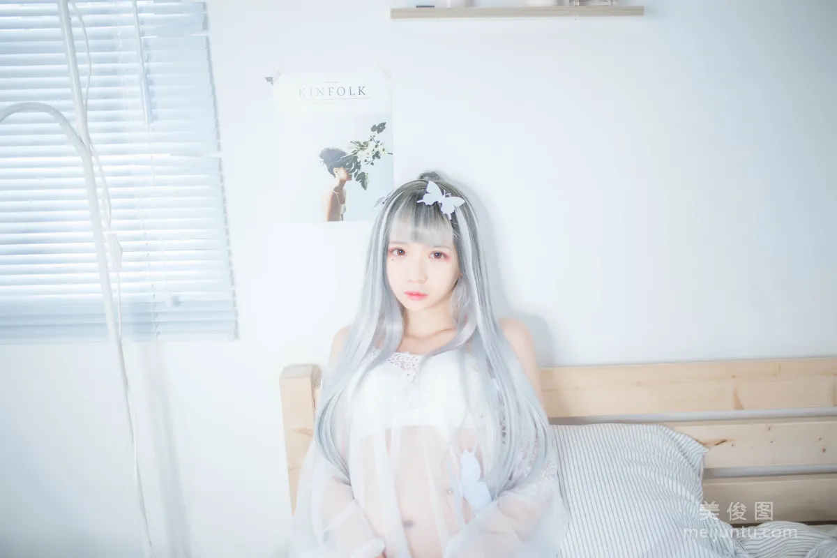 [网红COSER] 疯猫ss - 透明白纱 写真集29