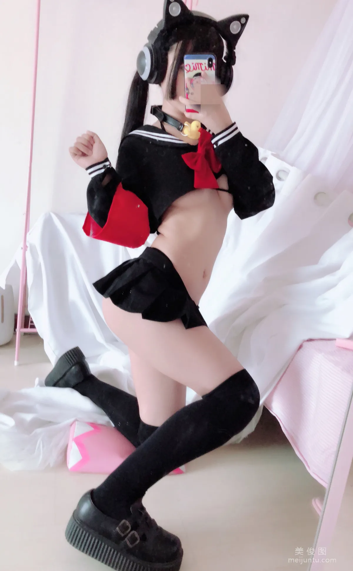 [网红COSER] 桜井宁宁 - 半乳制服 写真集8