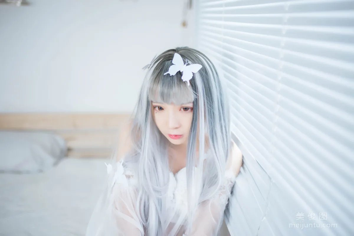 [网红COSER] 疯猫ss - 透明白纱 写真集15