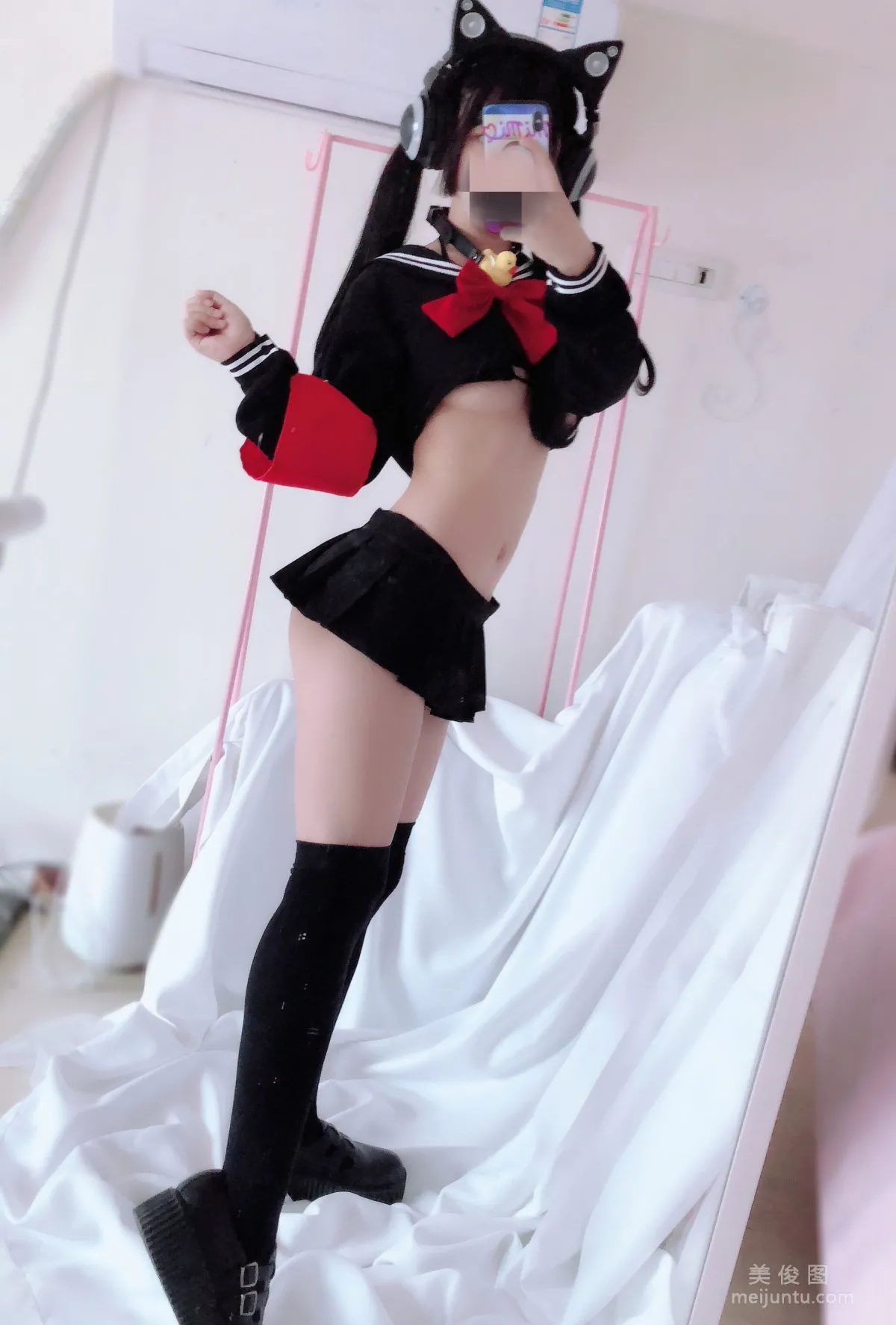 [网红COSER] 桜井宁宁 - 半乳制服 写真集30