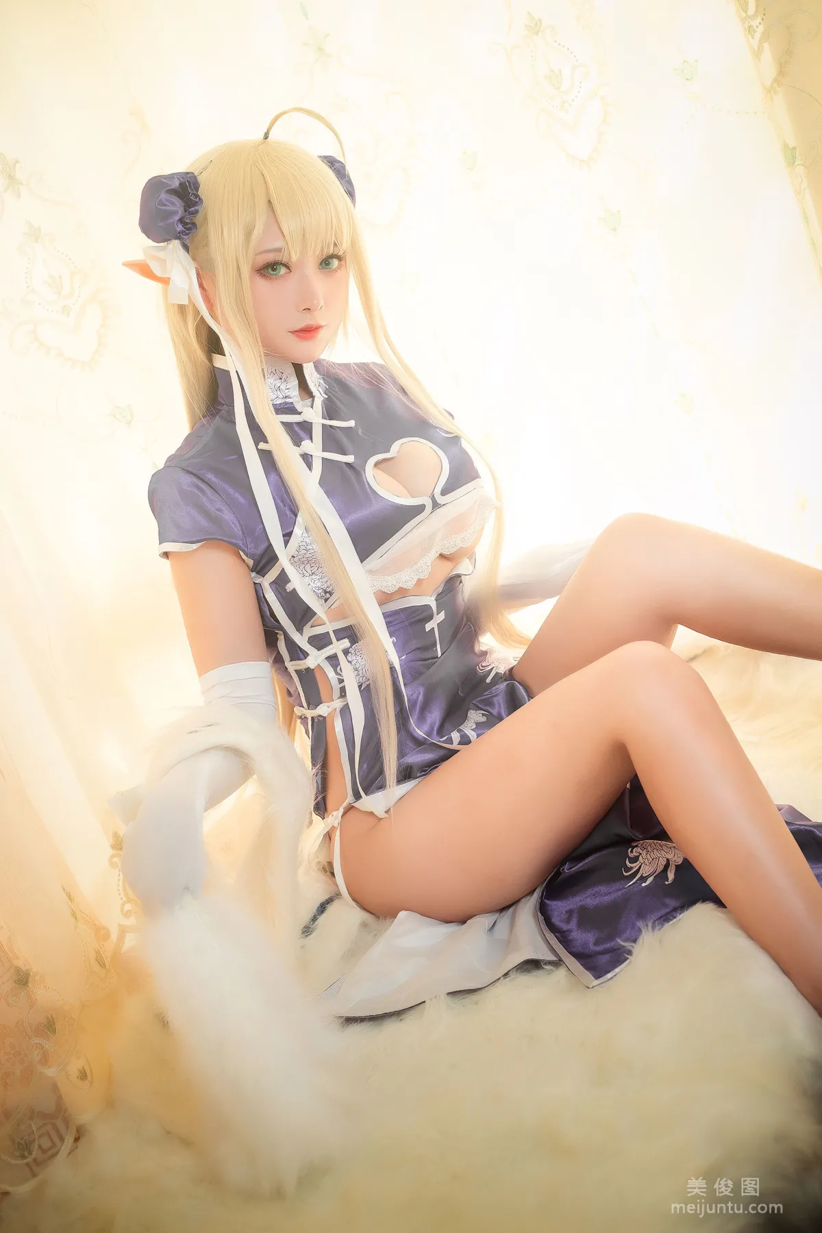 [网红COSER] 高颜值coser念念_D - 半人马旗袍 写真集5