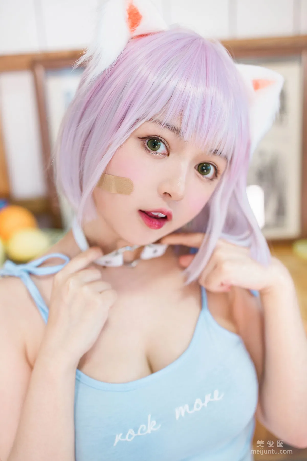 [网红COSER] 黑猫猫OvO - 养猫小课堂 写真集22