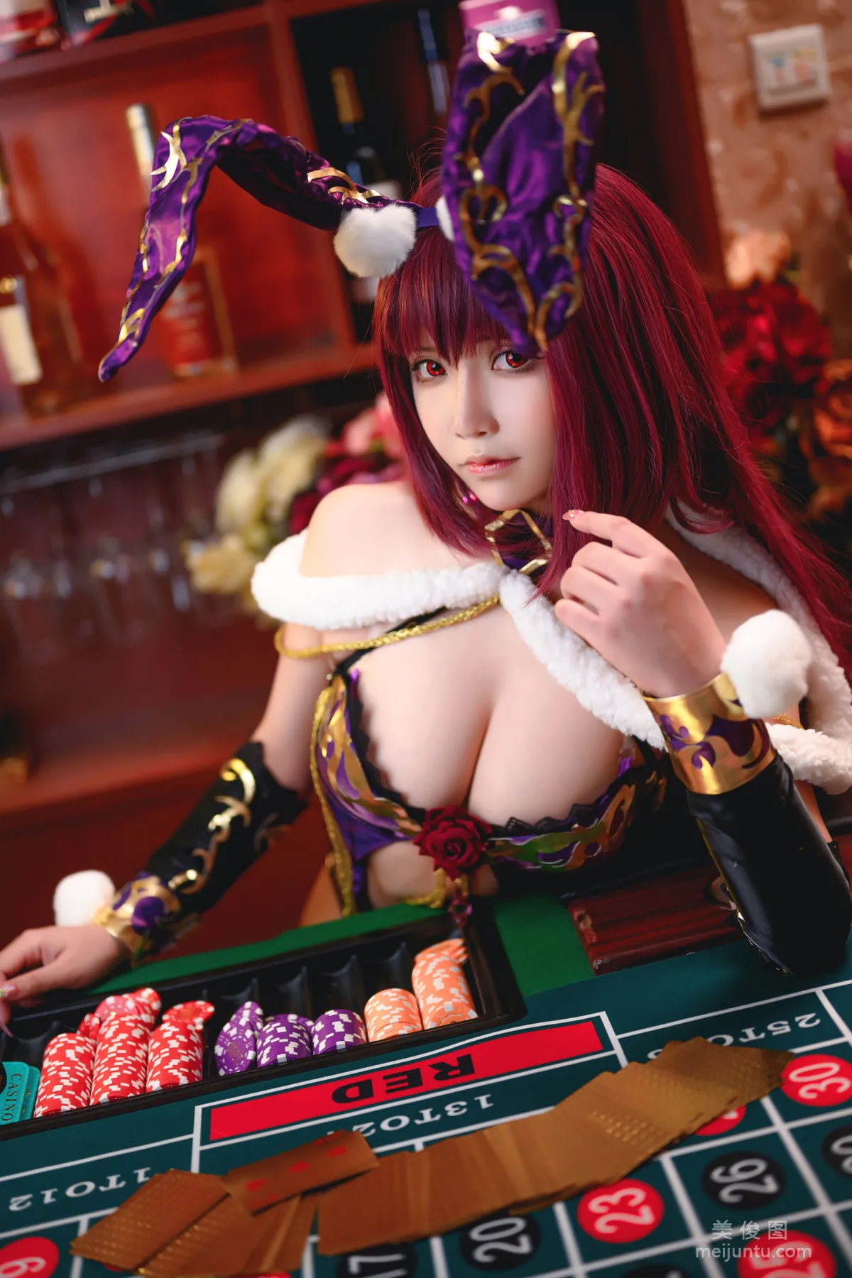 [网红COSER] 二次元妹子抱走莫子aa - 兔女郎 写真集23