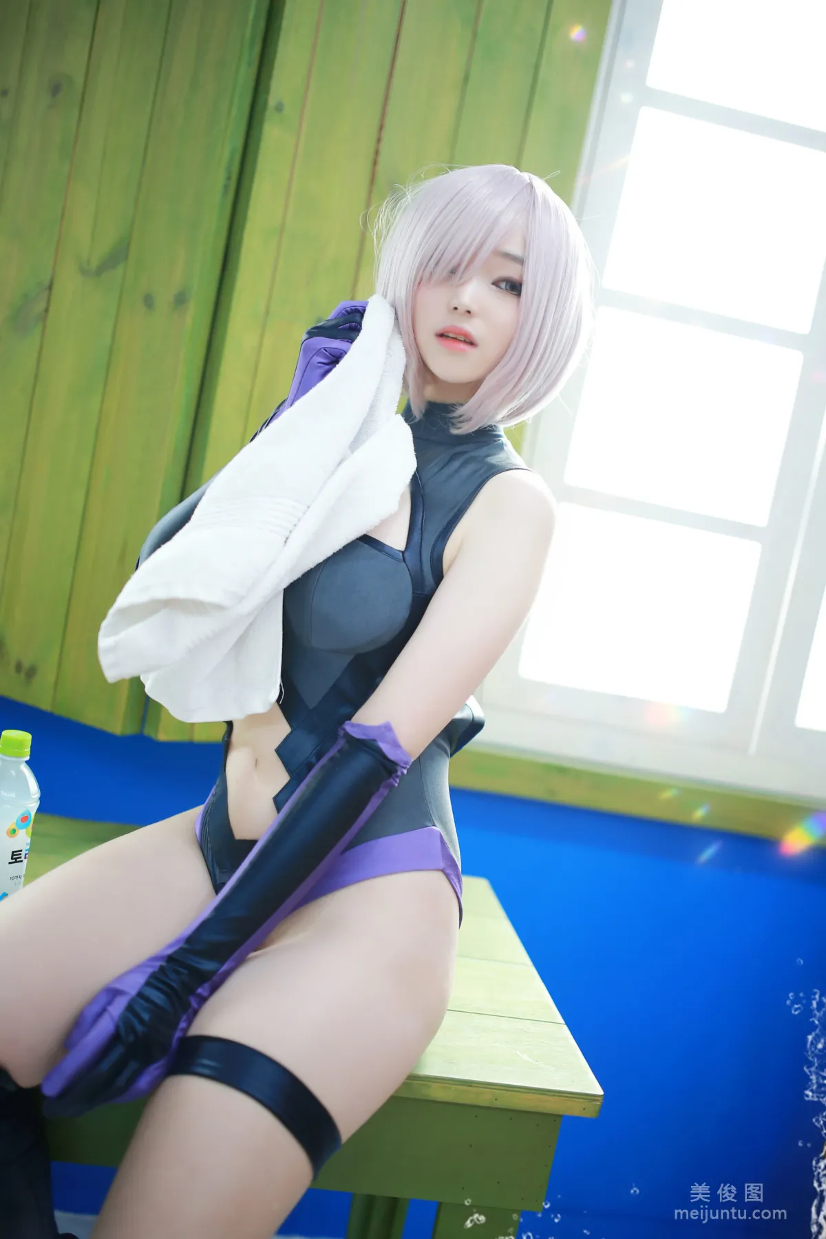 韩国妹子BamBi 《Fate_Grand Order - Mash Kyrielight (Shielder)》 写真集17