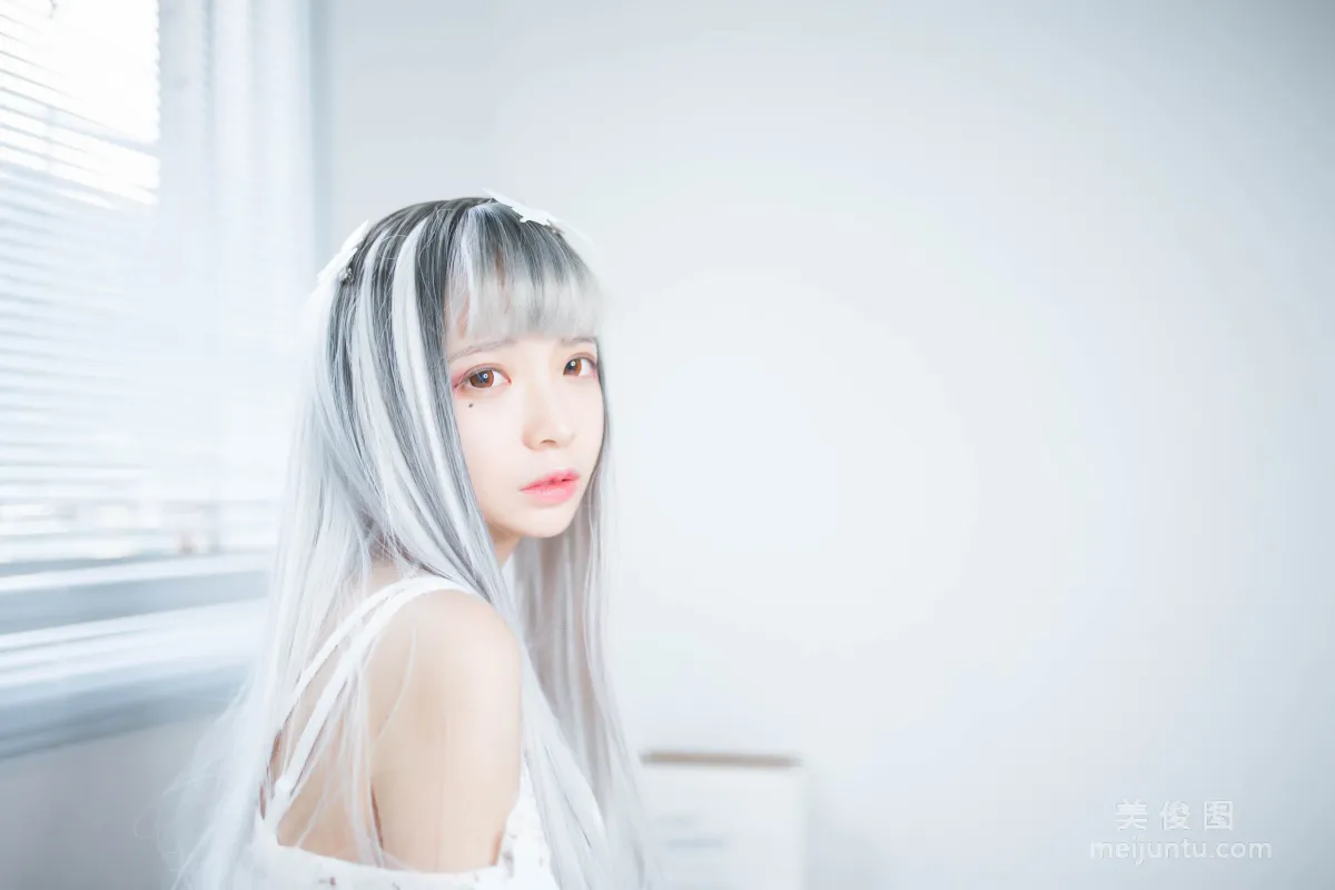 [网红COSER] 疯猫ss - 透明白纱 写真集4