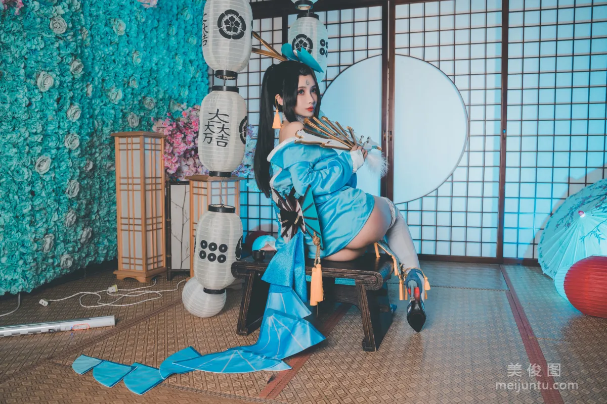 [网红COSER] rioko凉凉子 - 不知火舞魅语 写真集19