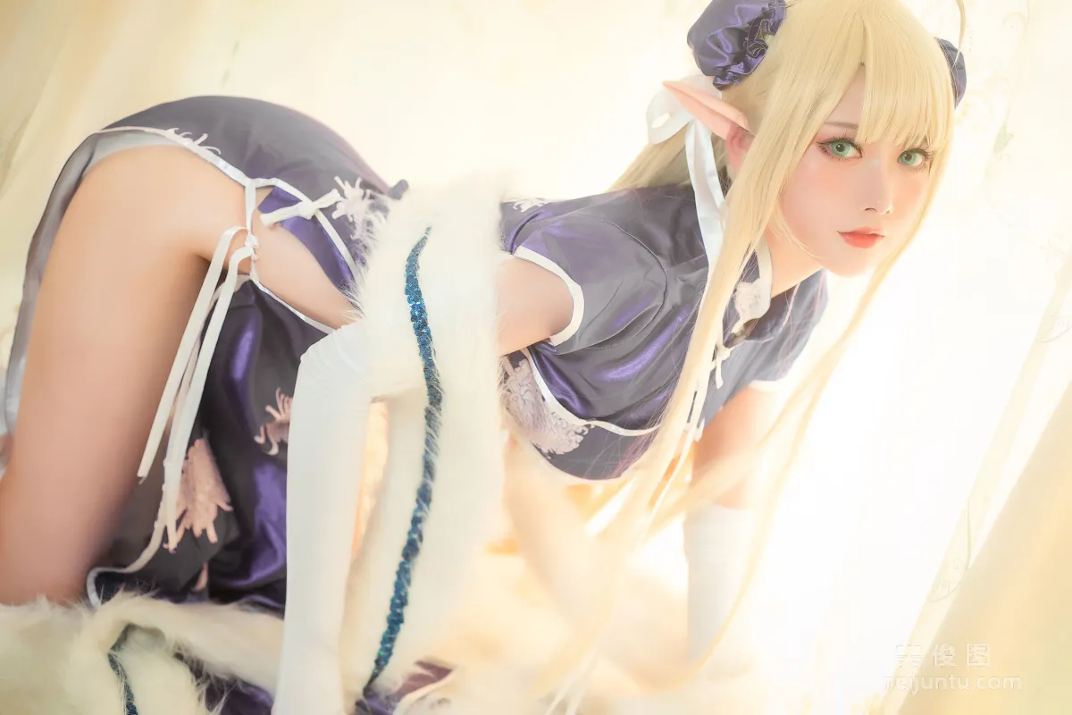 [网红COSER] 高颜值coser念念_D - 半人马旗袍 写真集22