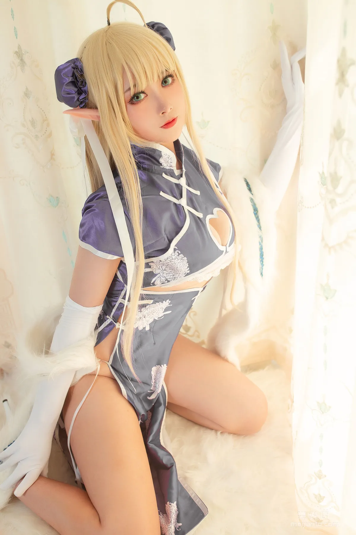 [网红COSER] 高颜值coser念念_D - 半人马旗袍 写真集13