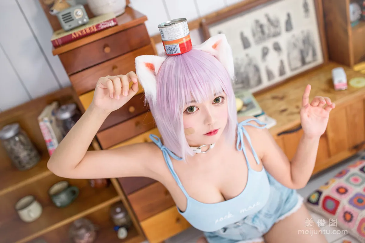 [网红COSER] 黑猫猫OvO - 养猫小课堂 写真集21