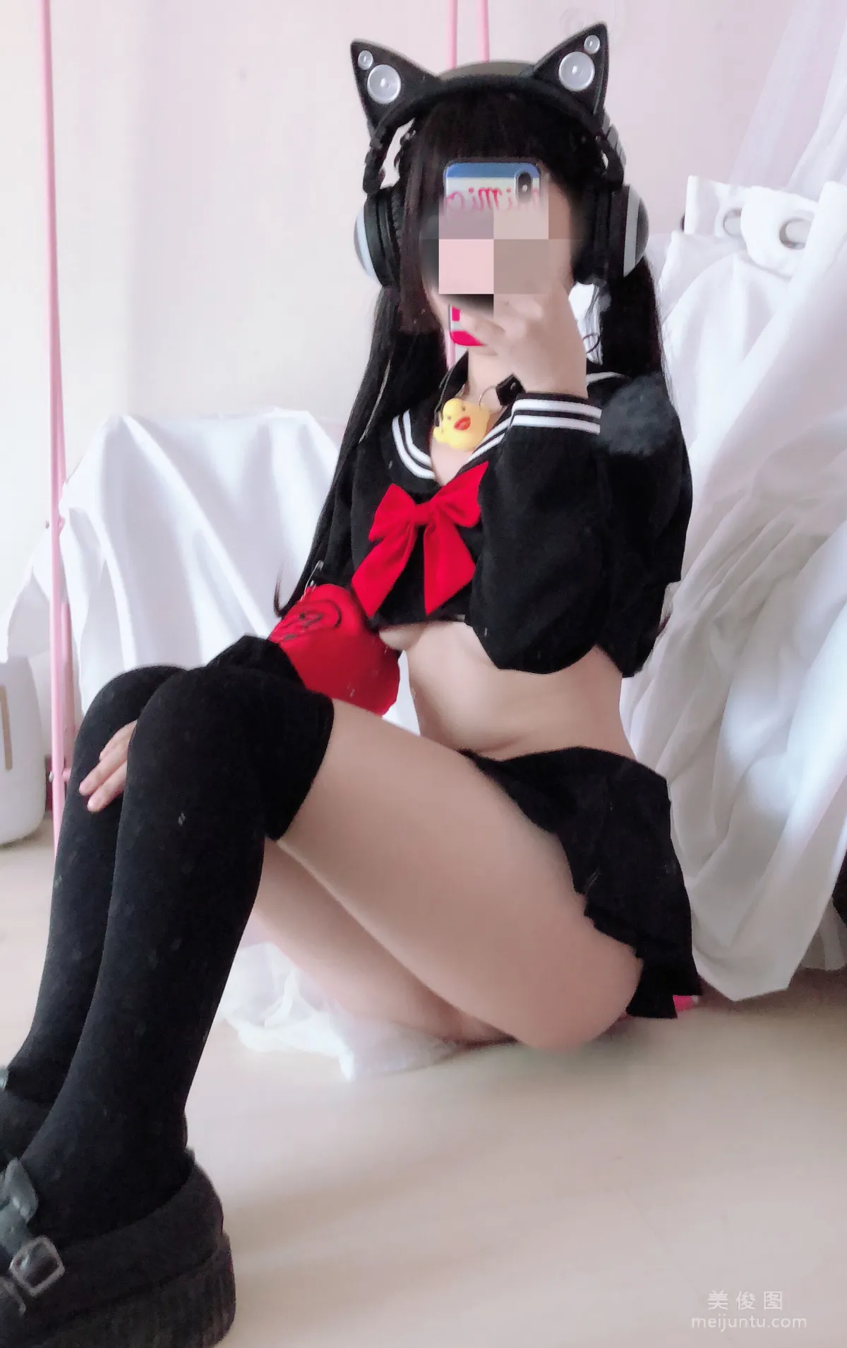 [网红COSER] 桜井宁宁 - 半乳制服 写真集34