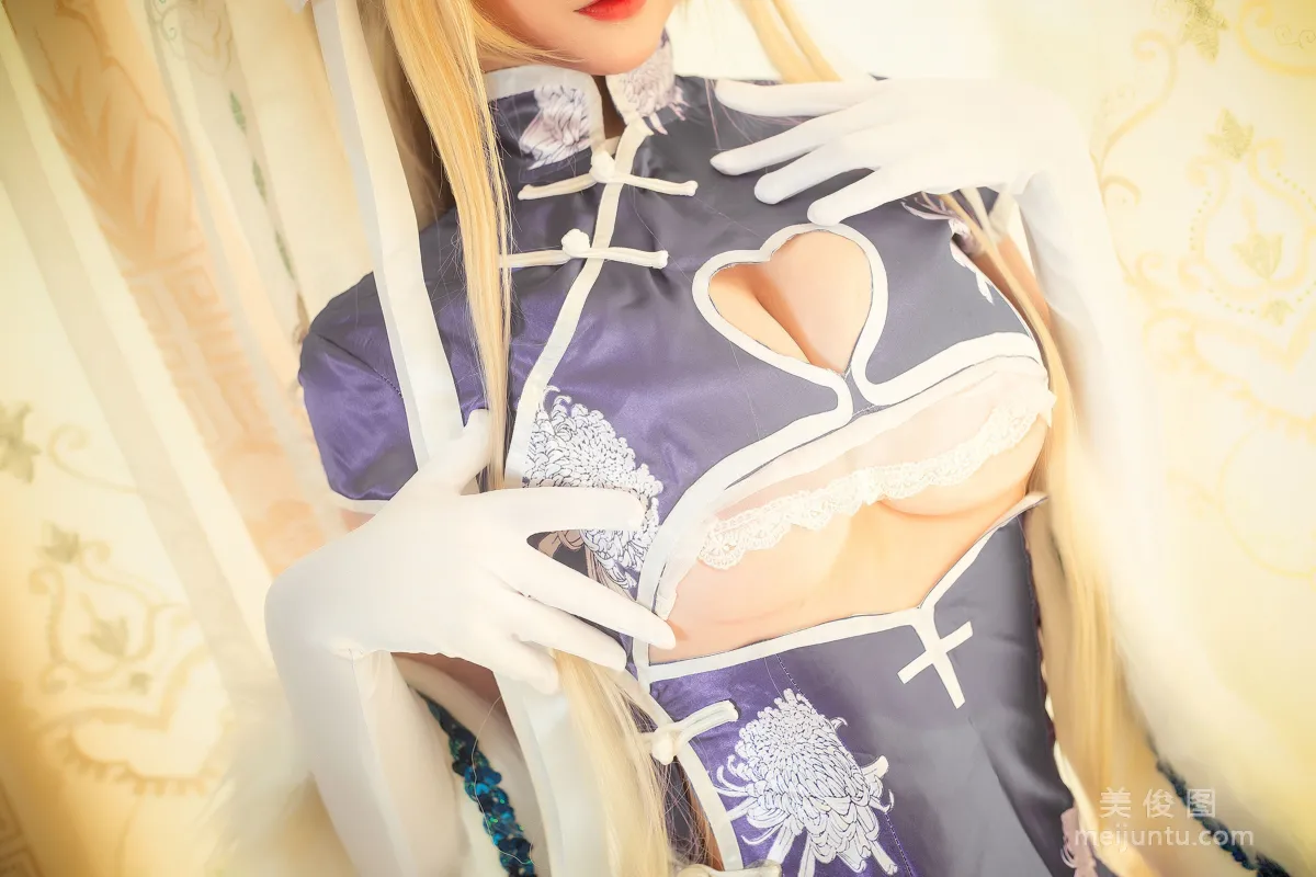 [网红COSER] 高颜值coser念念_D - 半人马旗袍 写真集20