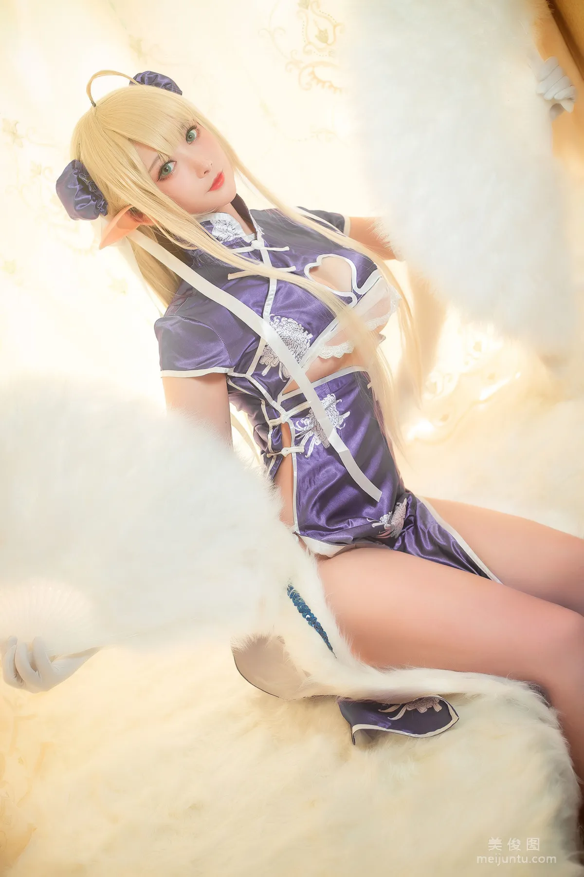 [网红COSER] 高颜值coser念念_D - 半人马旗袍 写真集10