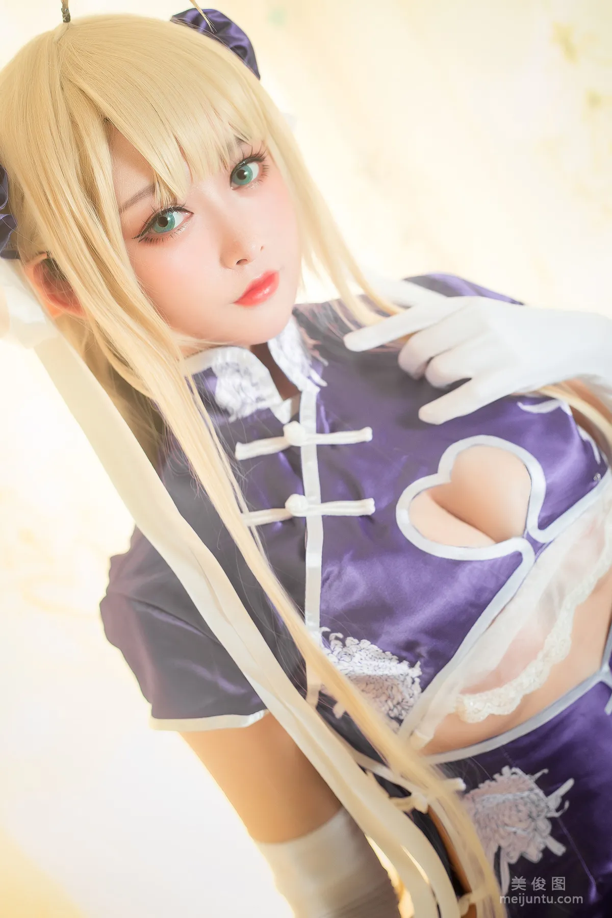 [网红COSER] 高颜值coser念念_D - 半人马旗袍 写真集14