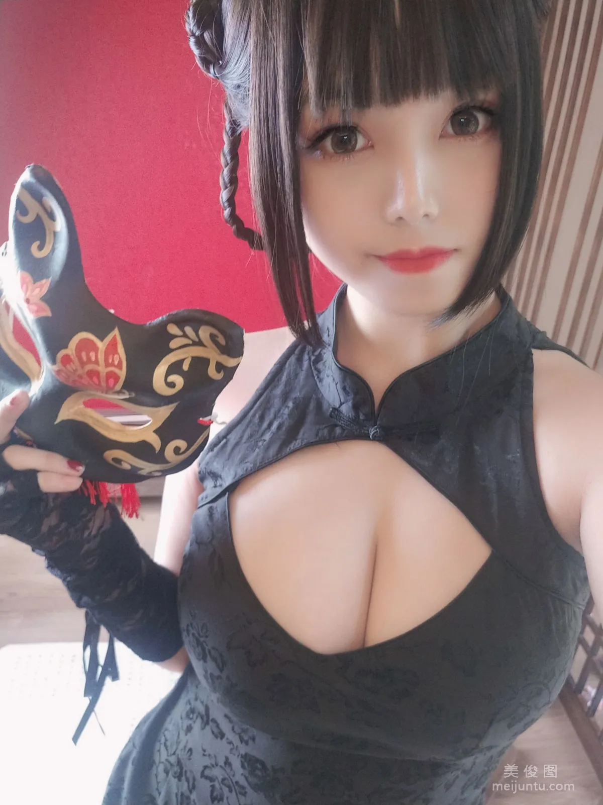 [网红COSER] 萌系小姐姐蜜汁猫裘 - 皮衣舞娘 写真集37