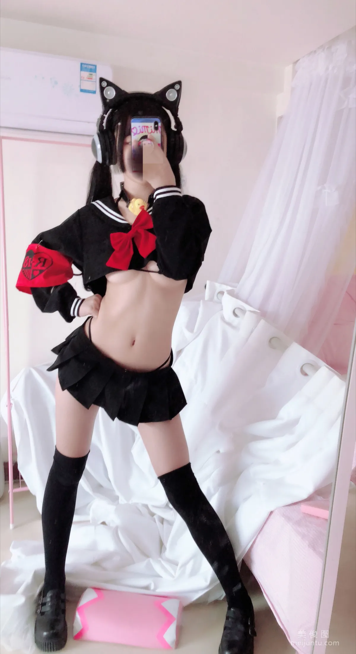 [网红COSER] 桜井宁宁 - 半乳制服 写真集40