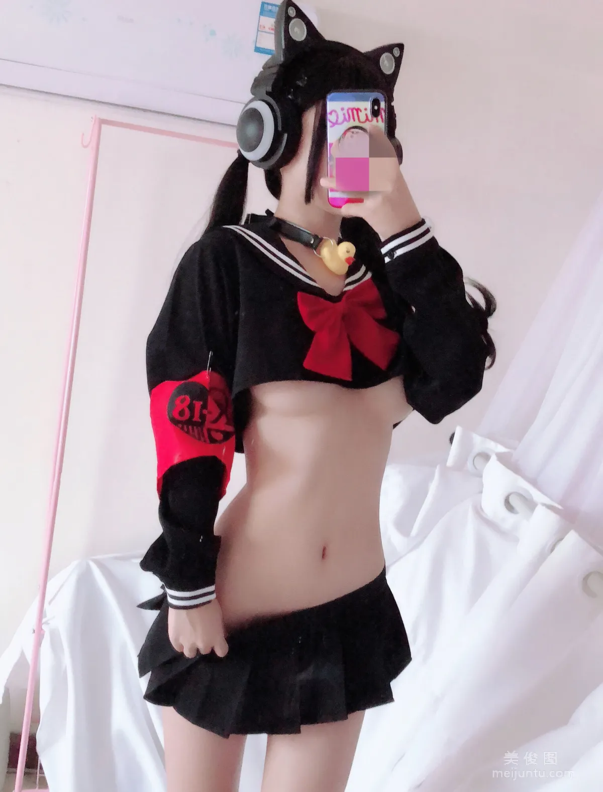 [网红COSER] 桜井宁宁 - 半乳制服 写真集23