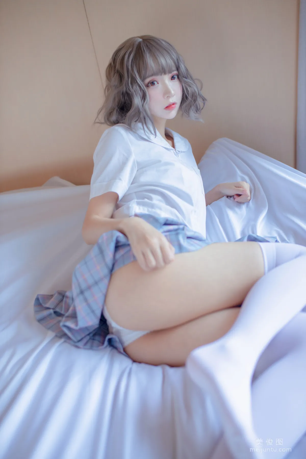 [网红COSER] 疯猫ss - 思绪之JK 写真集25