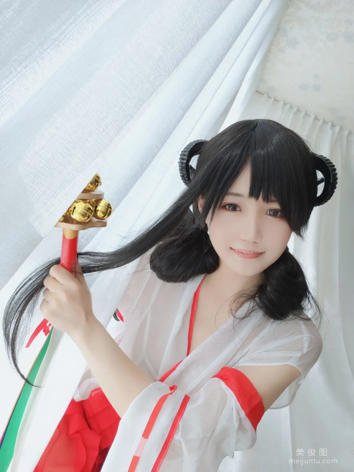 [网红COSER] 动漫博主小仓千代w - 巫女 写真集22