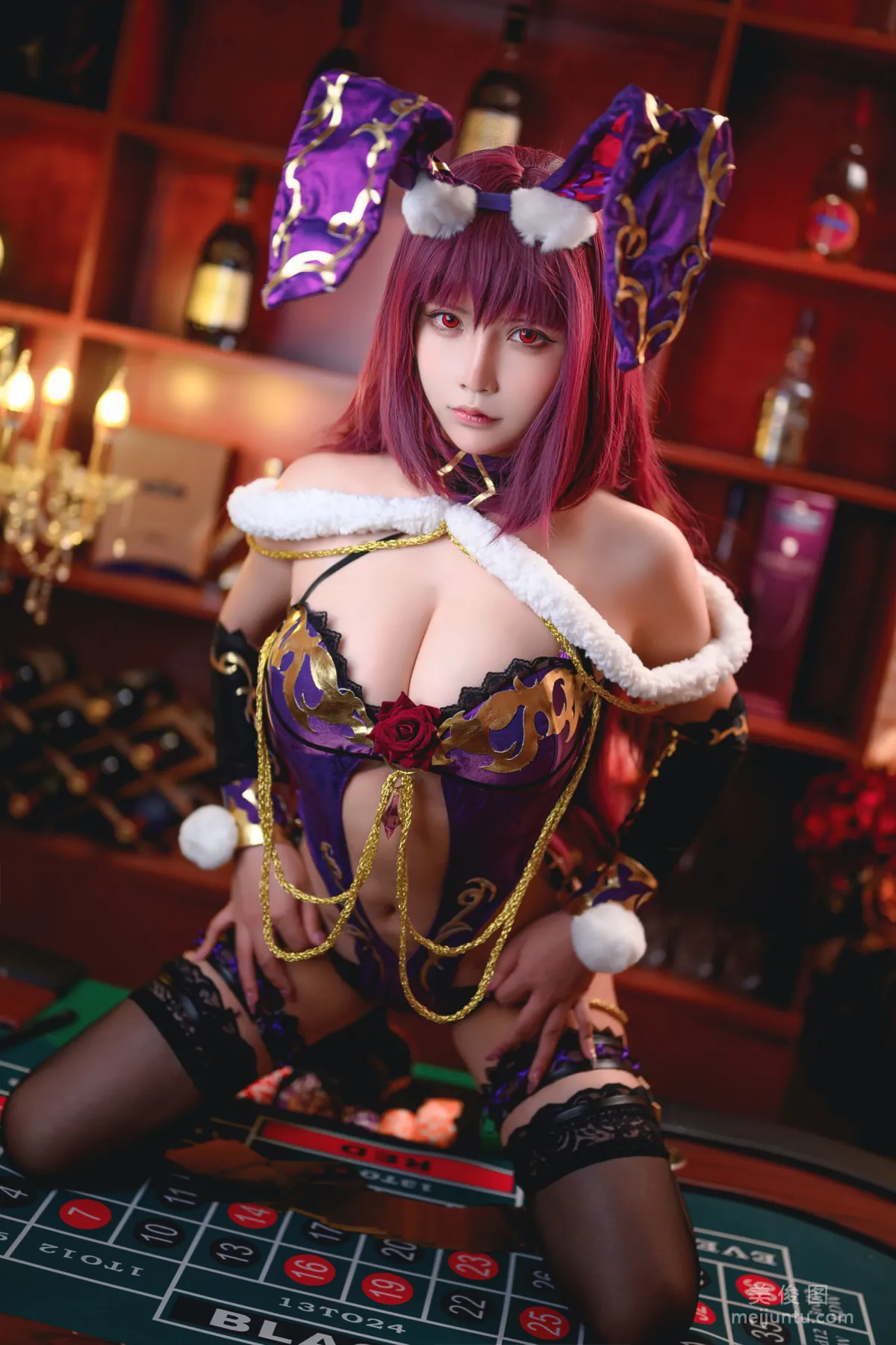 [网红COSER] 二次元妹子抱走莫子aa - 兔女郎 写真集25