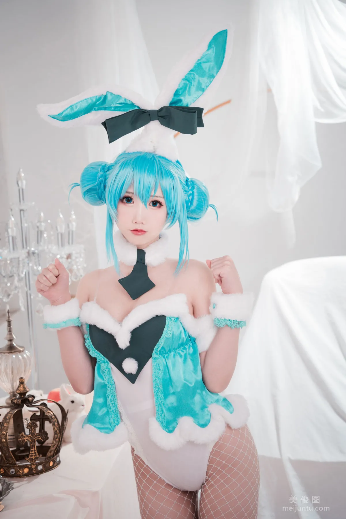 [网红COSER] 面饼仙儿 - 初音兔女郎 写真集7