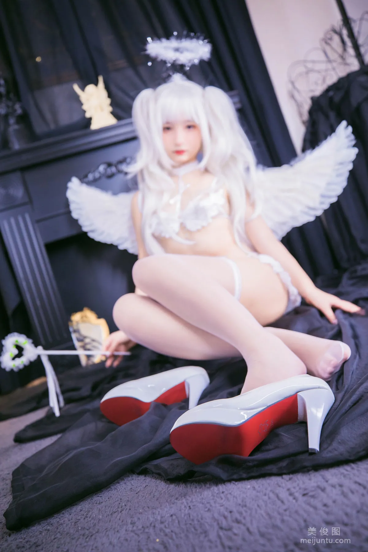 [网红COSER] 神楽坂真冬之天国に落ちる - 坠入天堂24