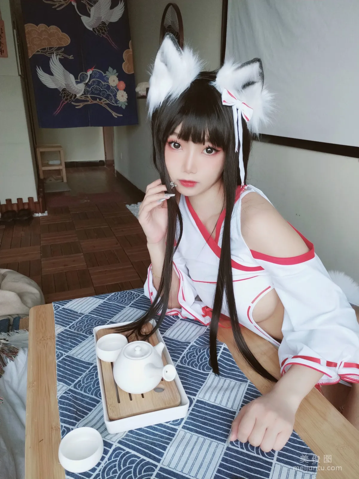 [网红COSER] 鬼畜瑶 - 狐耳女巫 写真集19