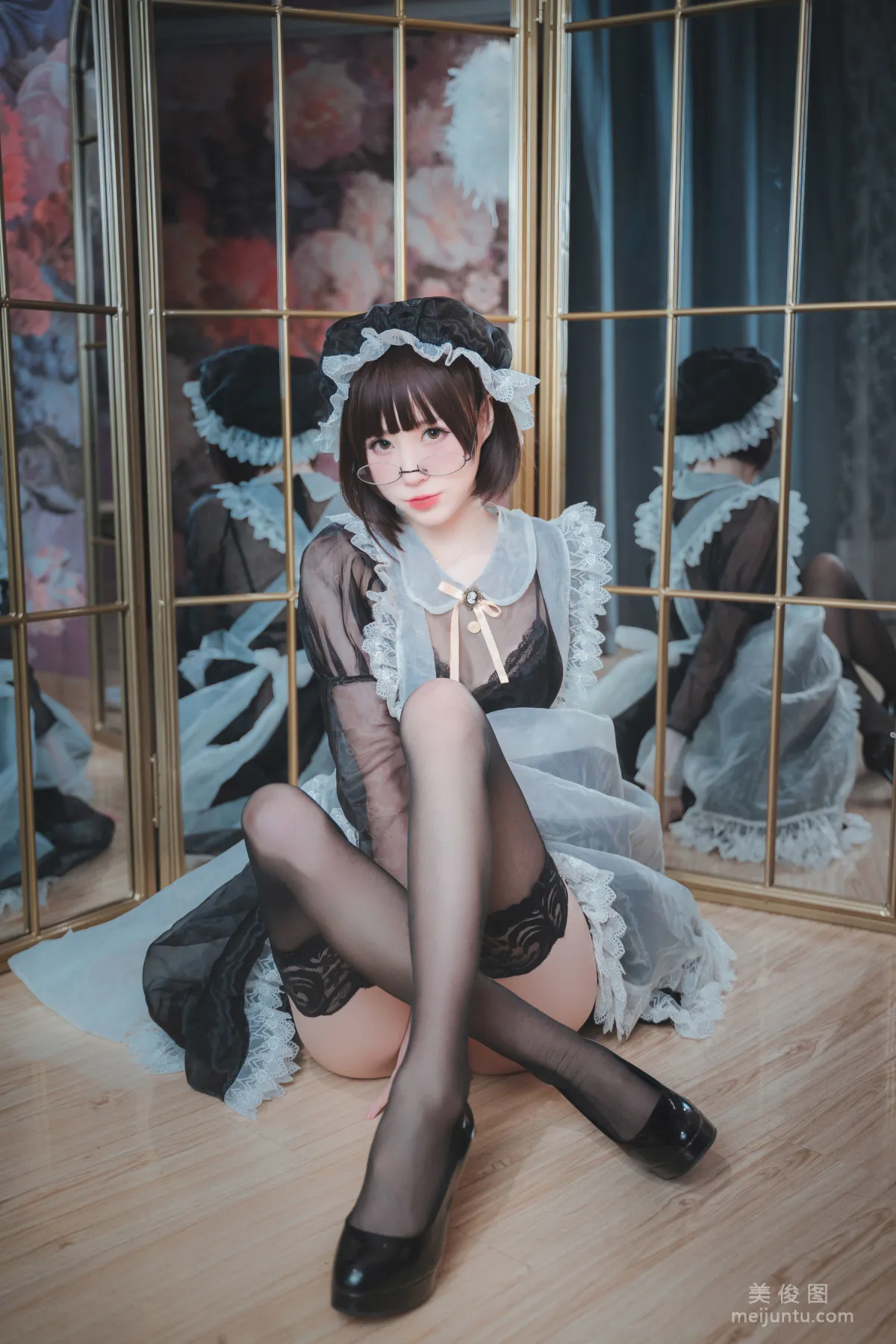 [网红COSER] 西园寺南歌 - 透明女仆 写真集9