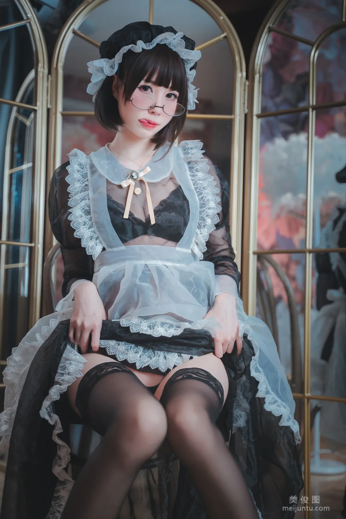 [网红COSER] 西园寺南歌 - 透明女仆 写真集2