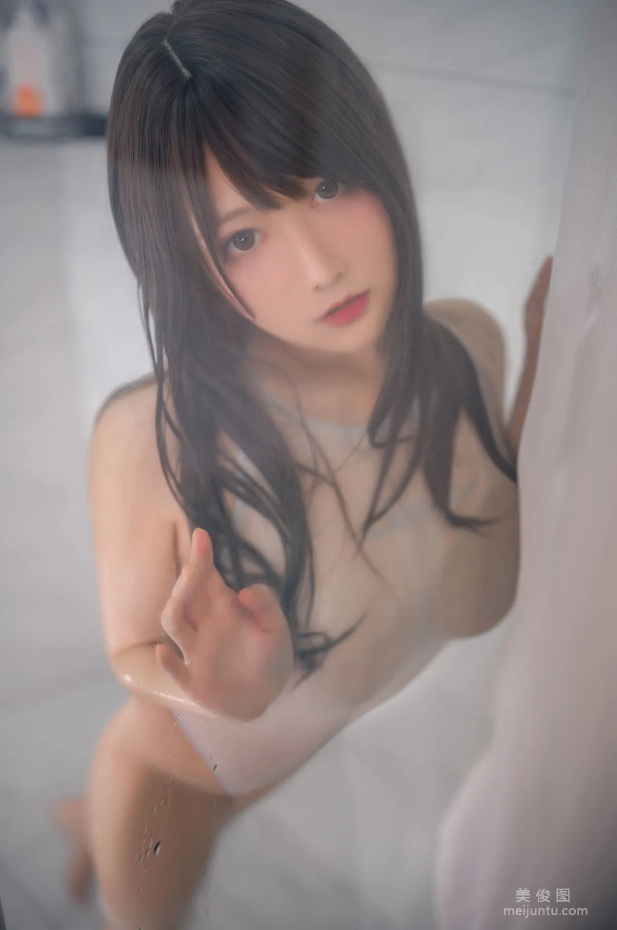 [网红COSER] 念念_D - 白色竞泳 写真集8