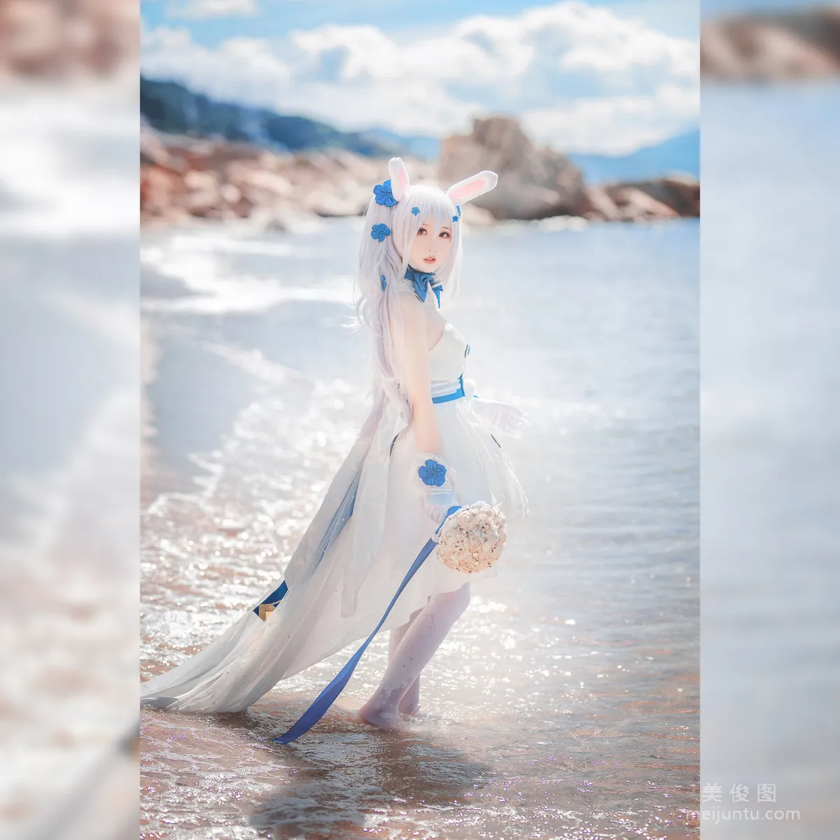 [网红COSER] 面饼仙儿 - 拉菲婚纱 写真集10