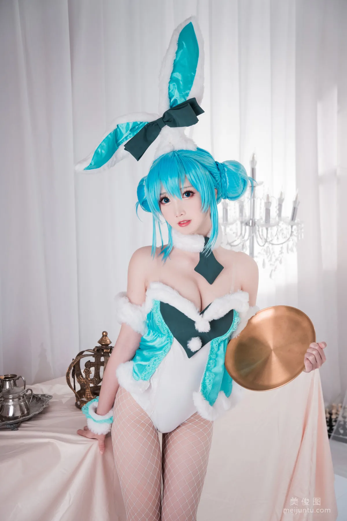 [网红COSER] 面饼仙儿 - 初音兔女郎 写真集4