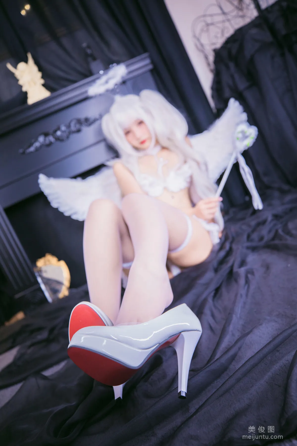 [网红COSER] 神楽坂真冬之天国に落ちる - 坠入天堂18