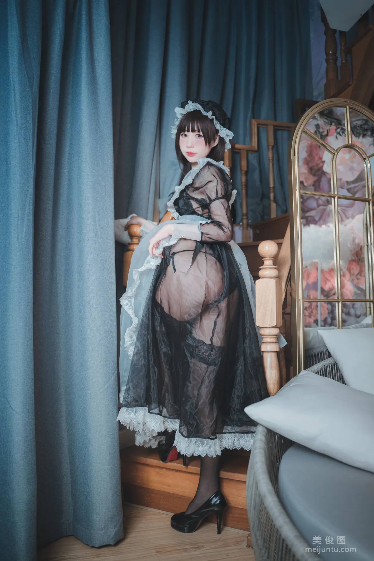 [网红COSER] 西园寺南歌 - 透明女仆 写真集20