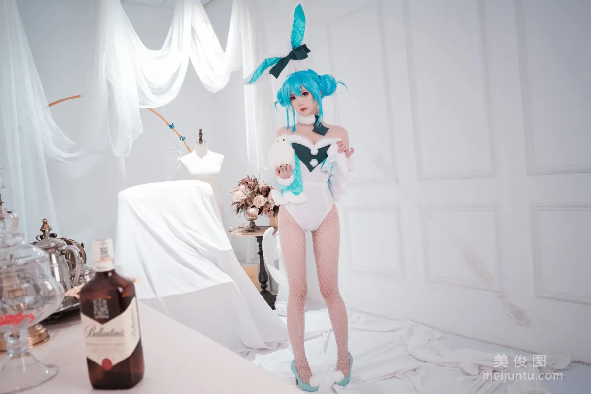 [网红COSER] 面饼仙儿 - 初音兔女郎 写真集8