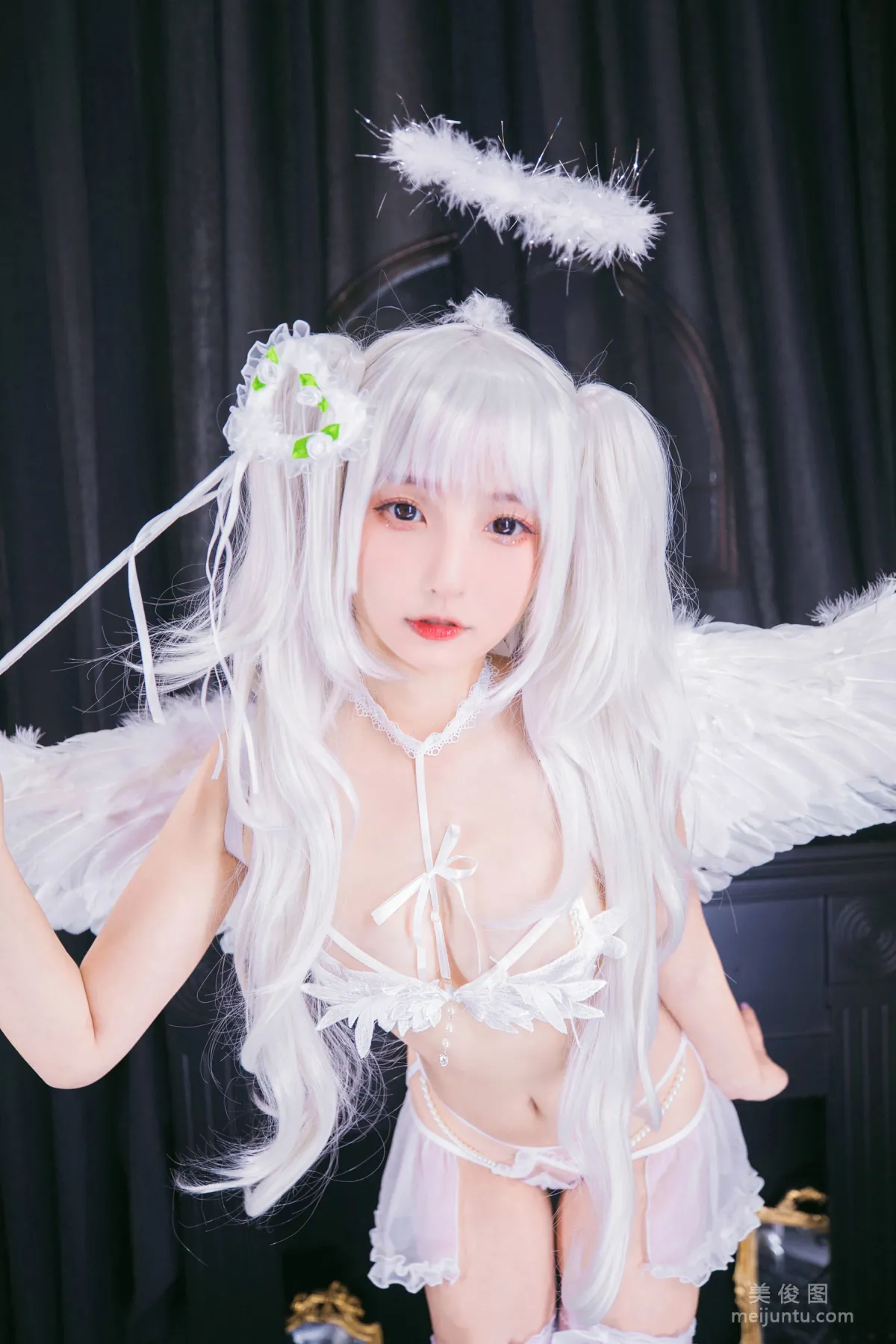 [网红COSER] 神楽坂真冬之天国に落ちる - 坠入天堂64