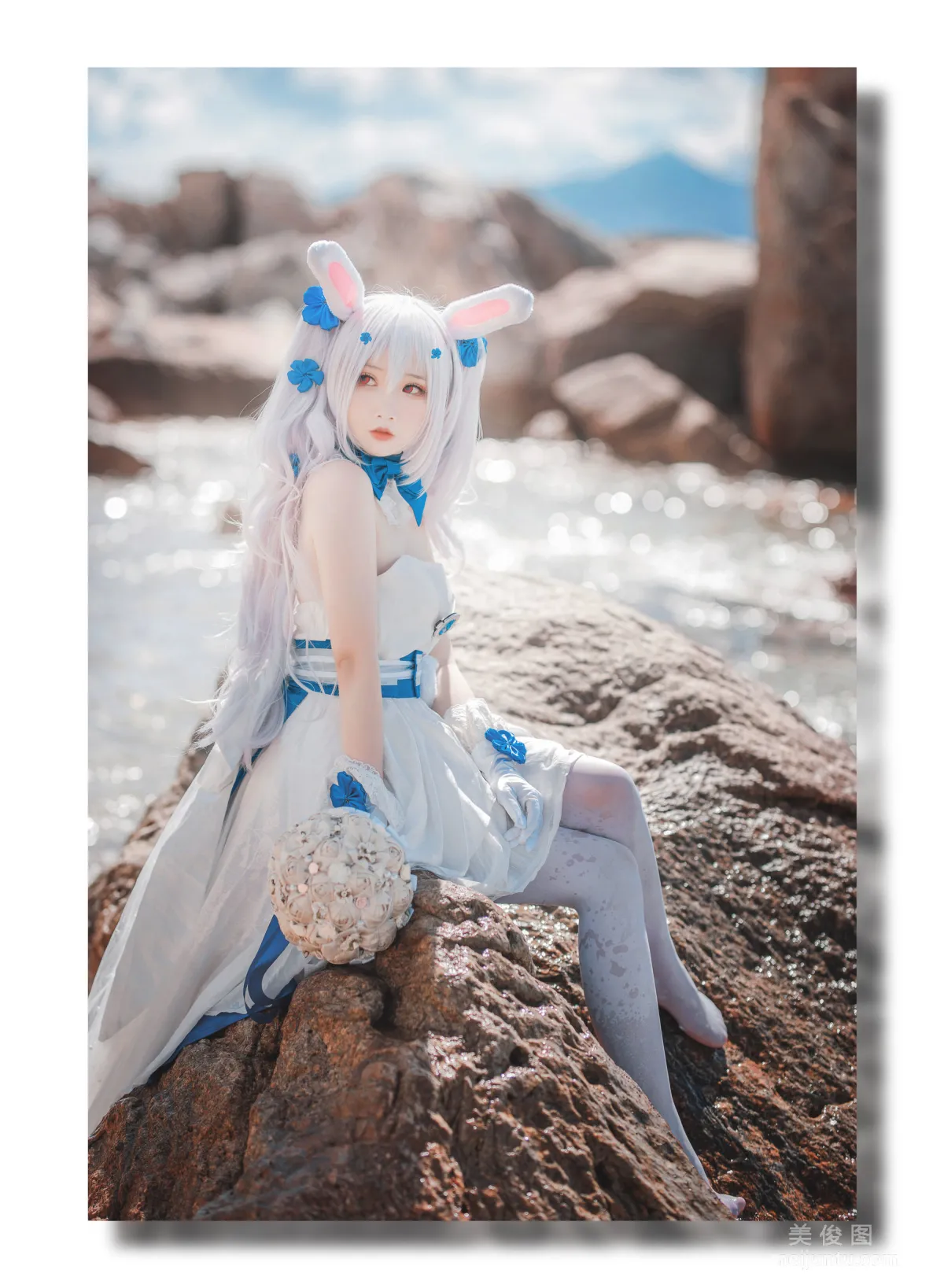 [网红COSER] 面饼仙儿 - 拉菲婚纱 写真集4