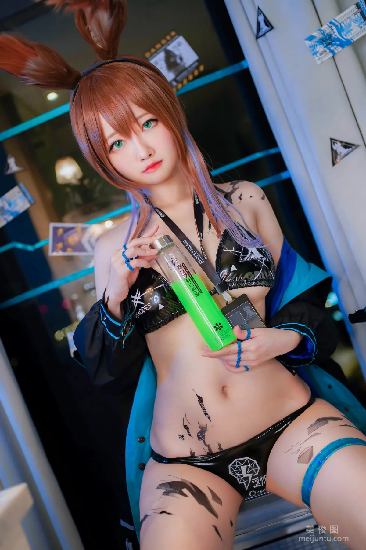 [网红COSER] Arty亞緹 - 黑胶兔女郎 写真集20