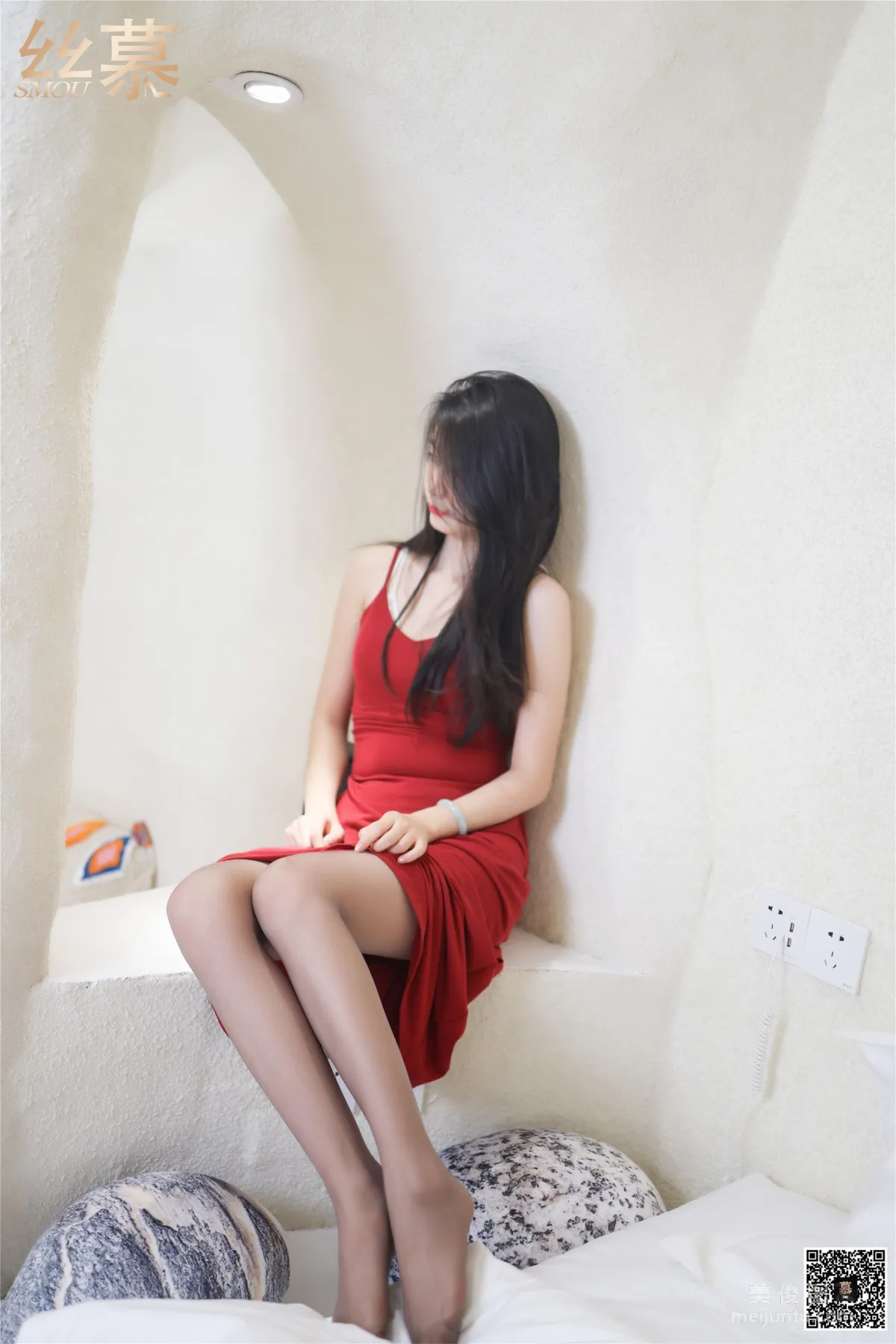 [丝慕] SM261 天天一元 可儿《高贵的红裙惹人温柔》67