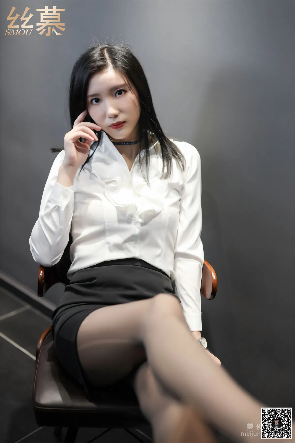 [丝慕] SM286 天天一元 紫宁 - 制服心动的感觉45