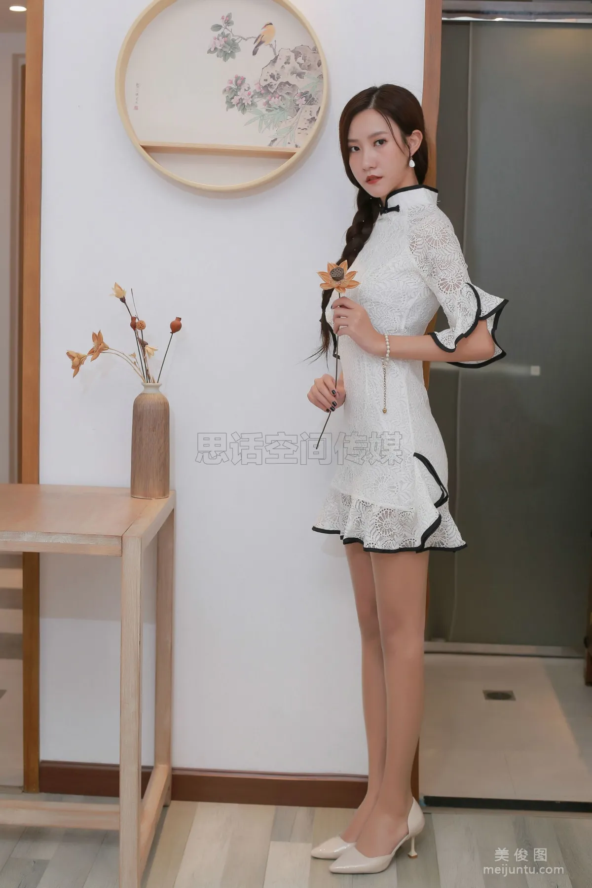 [思话SiHua] SH163 曦然 - 房间里的旗袍少女1
