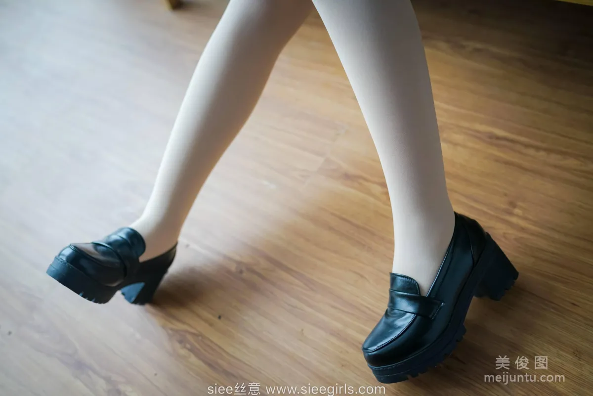 [丝意SIEE] No.472 文文 - 小皮鞋学生装，厚肉丝29