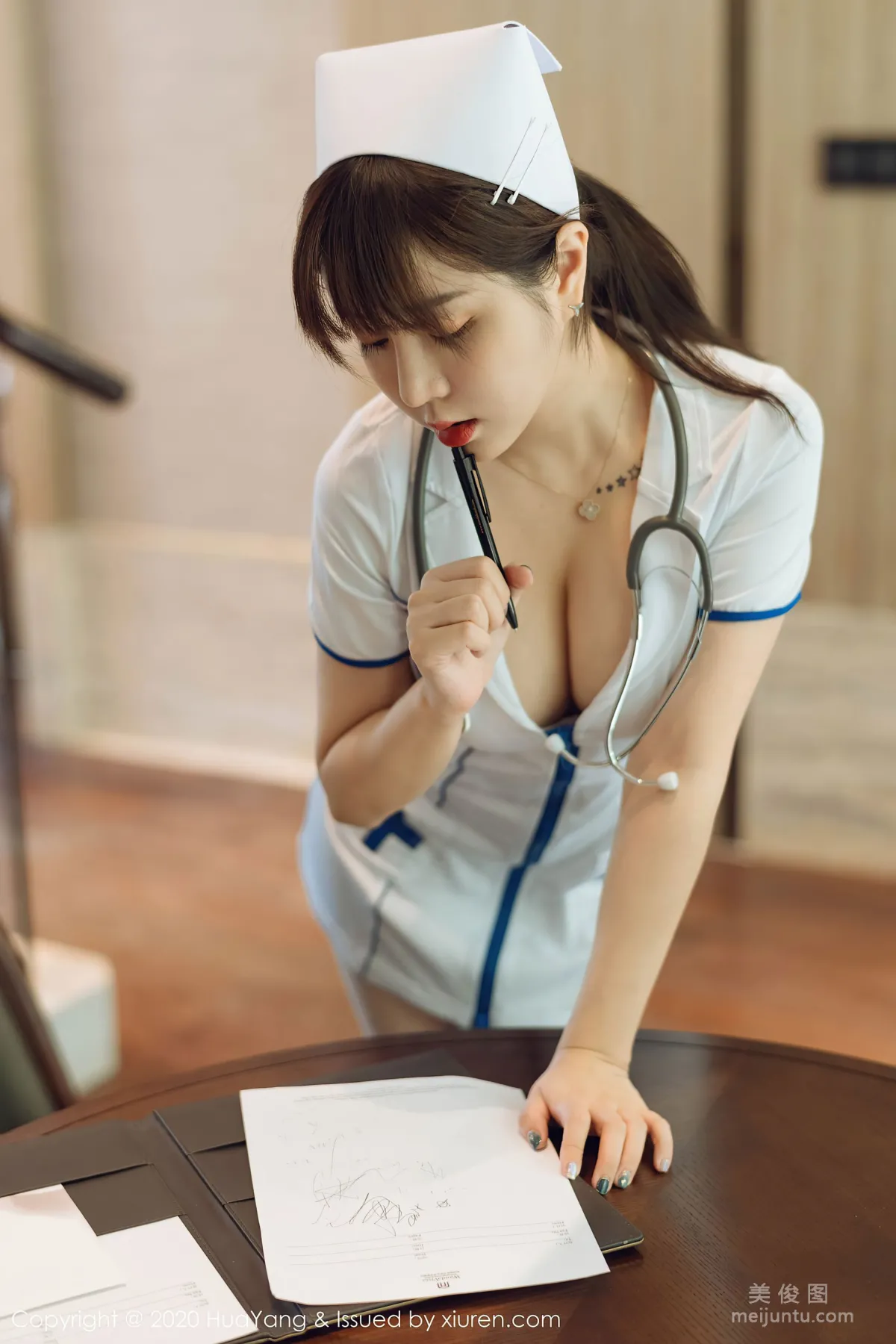 [花漾HuaYang] Vol.330 王雨纯 - 护士长的私人温柔体贴服务哦~10