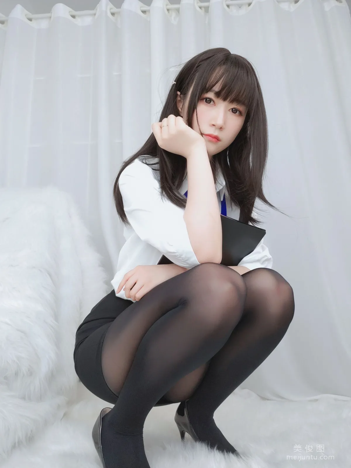 [Cosplay] Coser小姐姐白银 - 制服  写真套图72