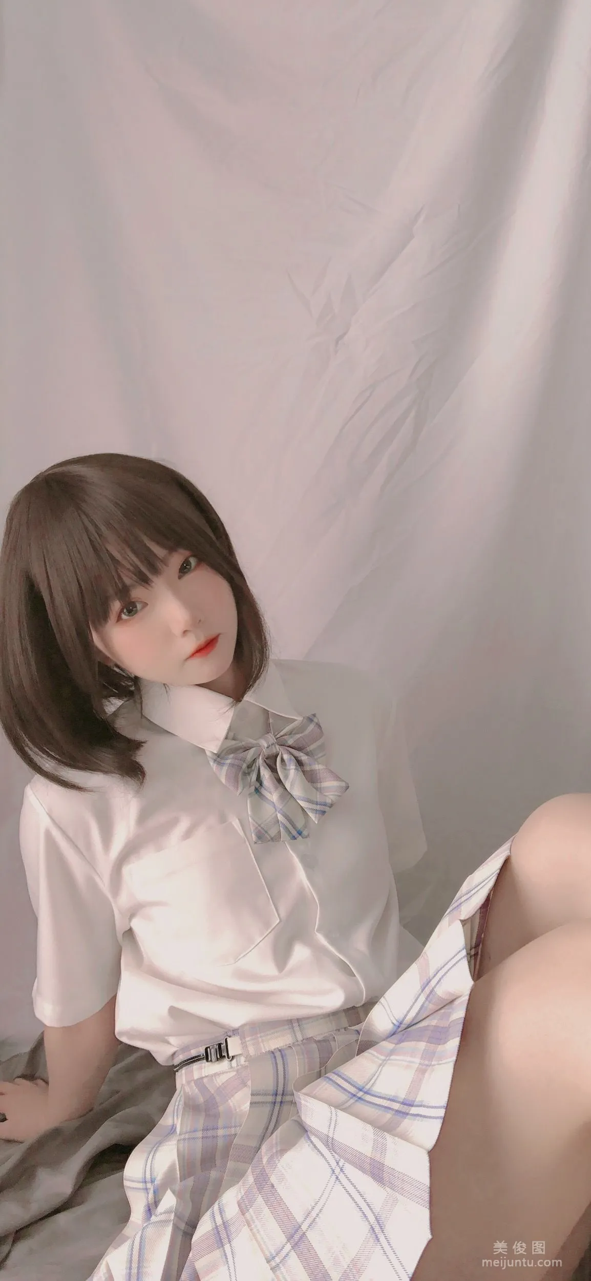 [Cosplay] 萌妹是青水 - 学妹jk28